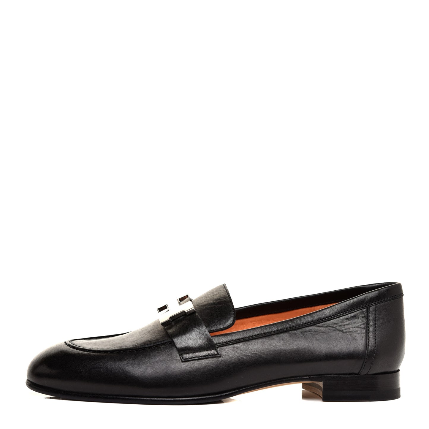 Goatskin Paris Loafers 36.5 Black