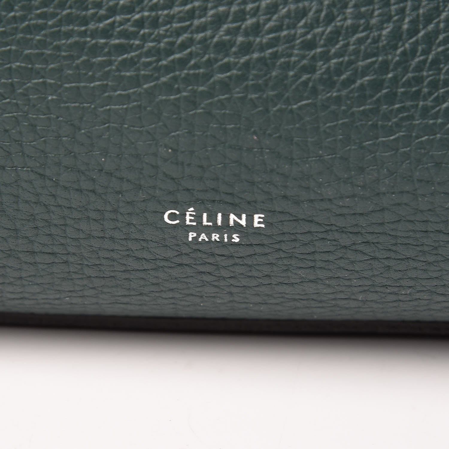 Celine Supple Calfskin Medium Big Bag Dark Green 7 of 19
