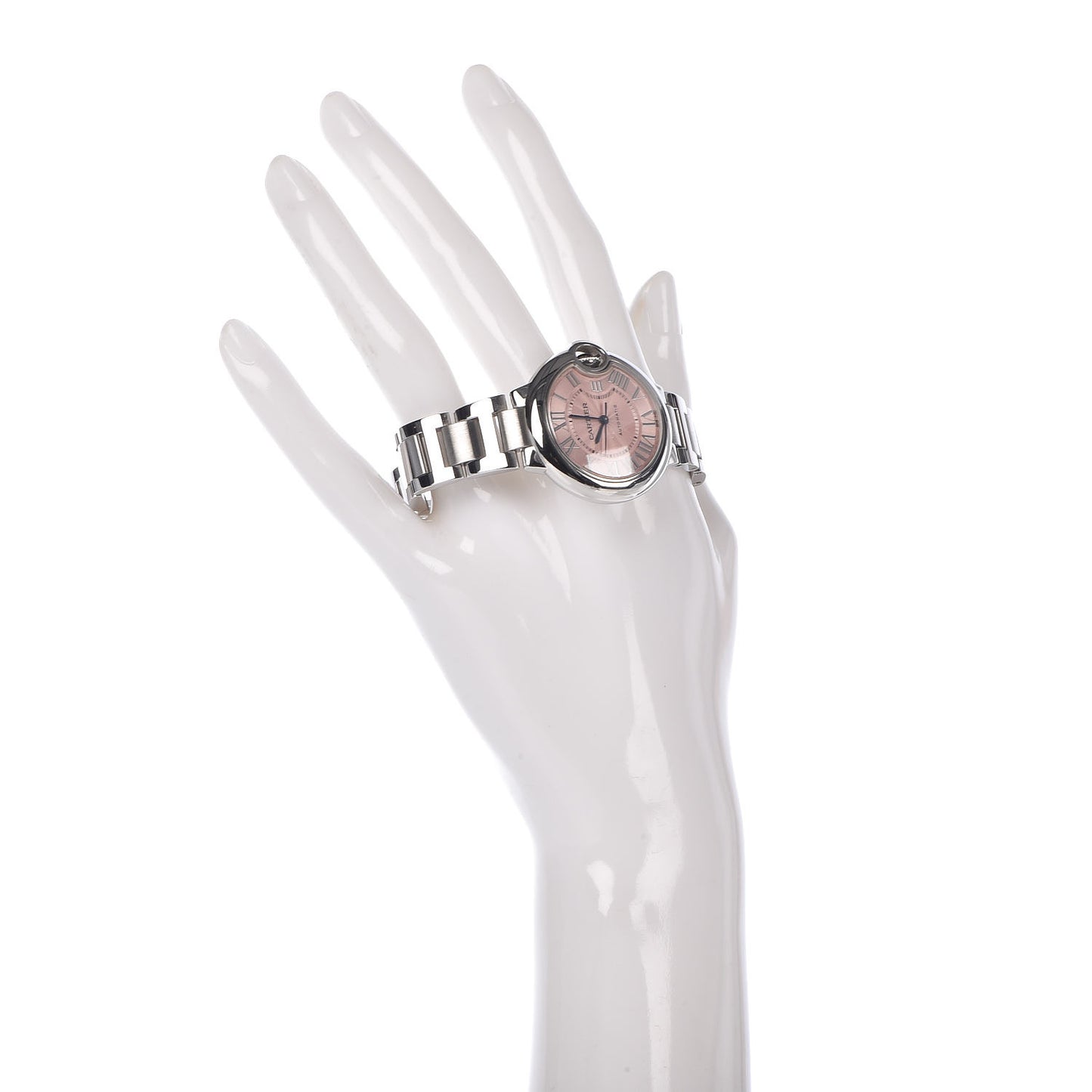Stainless Steel 33mm Ballon Bleu De Automatic Watch Pink