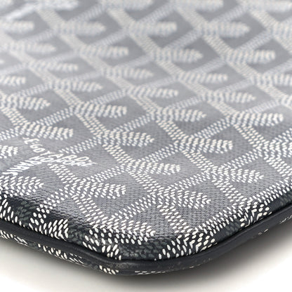 Goyard Goyardine Senat Pochette MM Grey 9 of 10