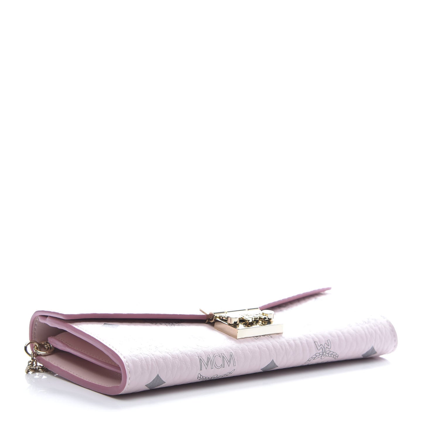 Visetos Large Patricia Wallet On Chain Soft Pink