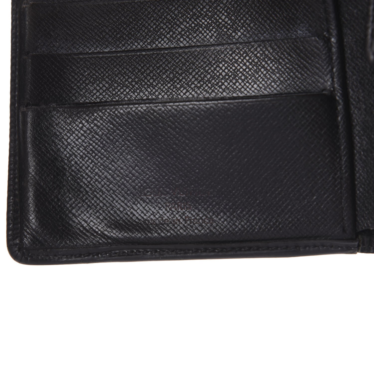 Louis Vuitton Epi Porte-Billets Cartes Credit Monnaie Wallet Black 6 of 6