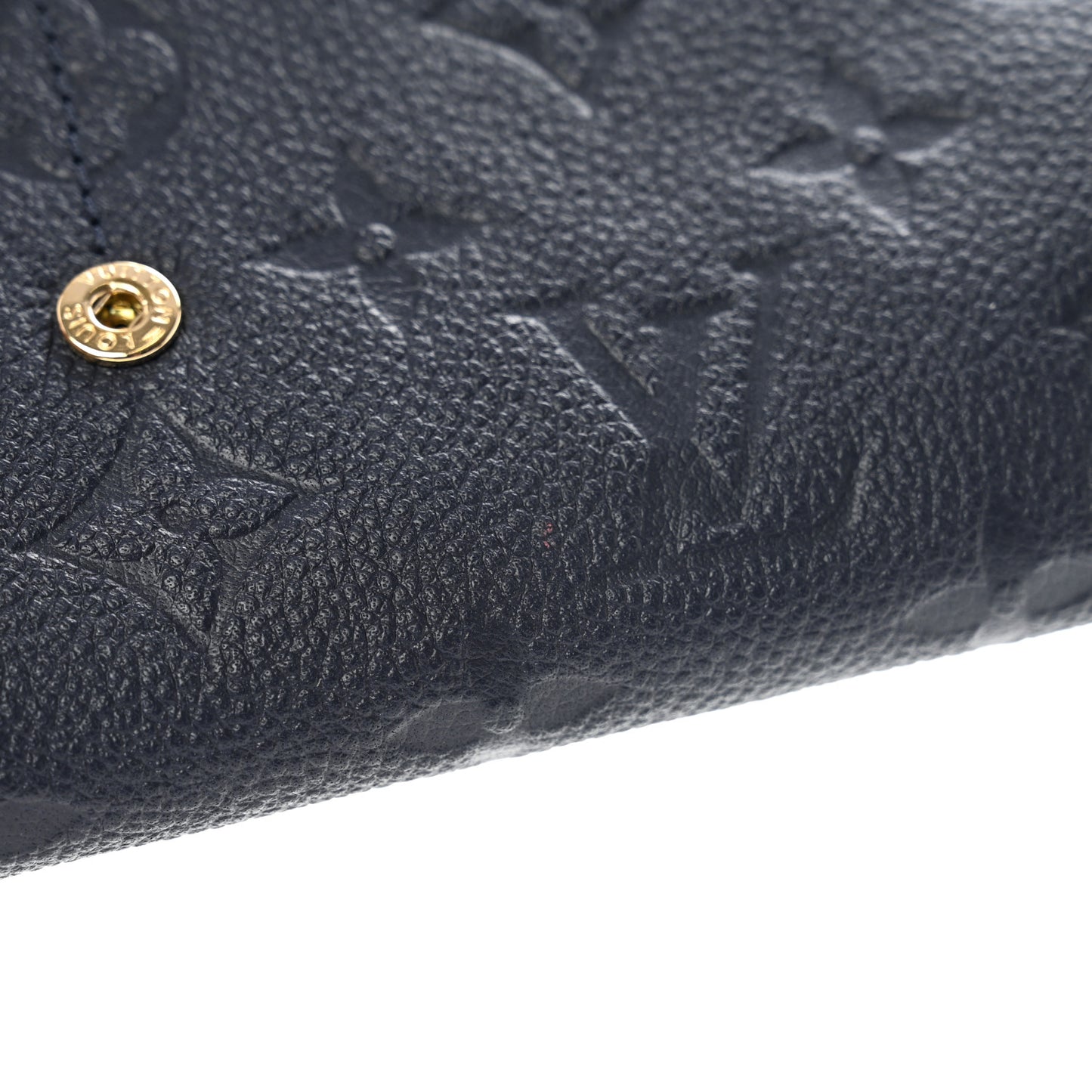 Empreinte Sarah Wallet NM Marine Rouge