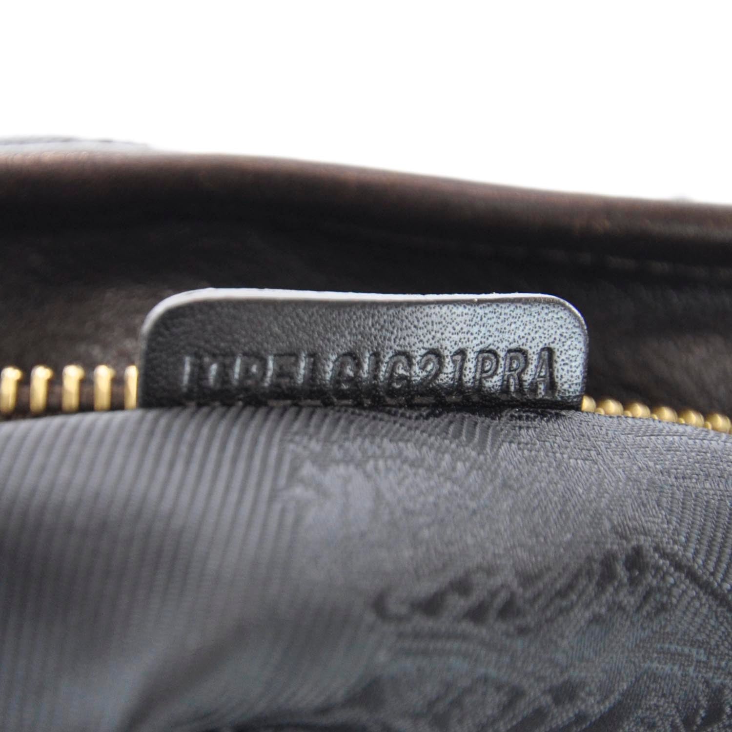 Burberry Leather Metal Stitch Lowry Brown 11 of 11