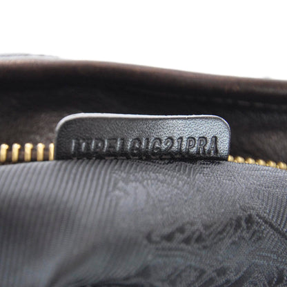 Burberry Leather Metal Stitch Lowry Brown 11 of 11