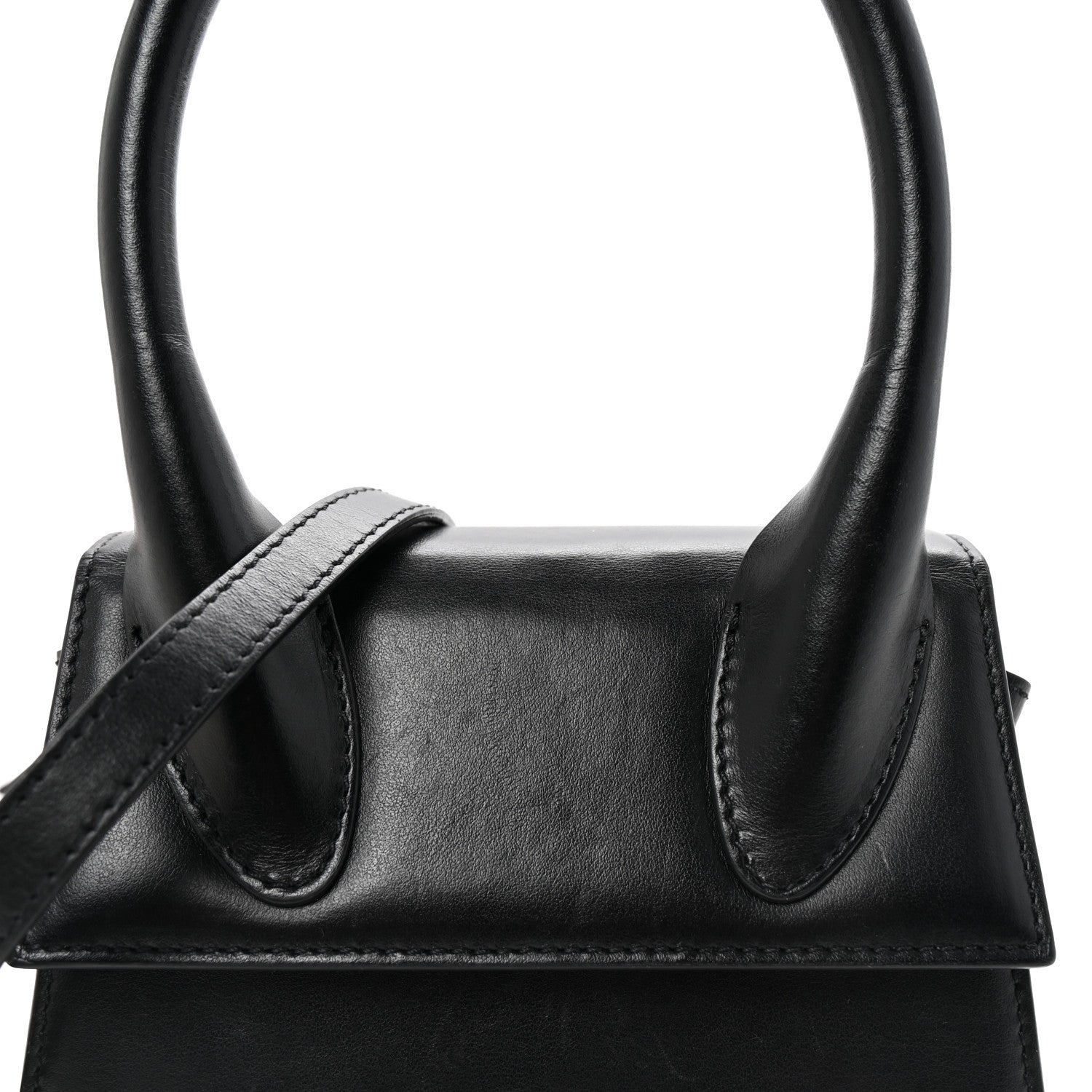 Jacquemus Smooth Calfskin Le Chiquito Moyen Black 7 of 9
