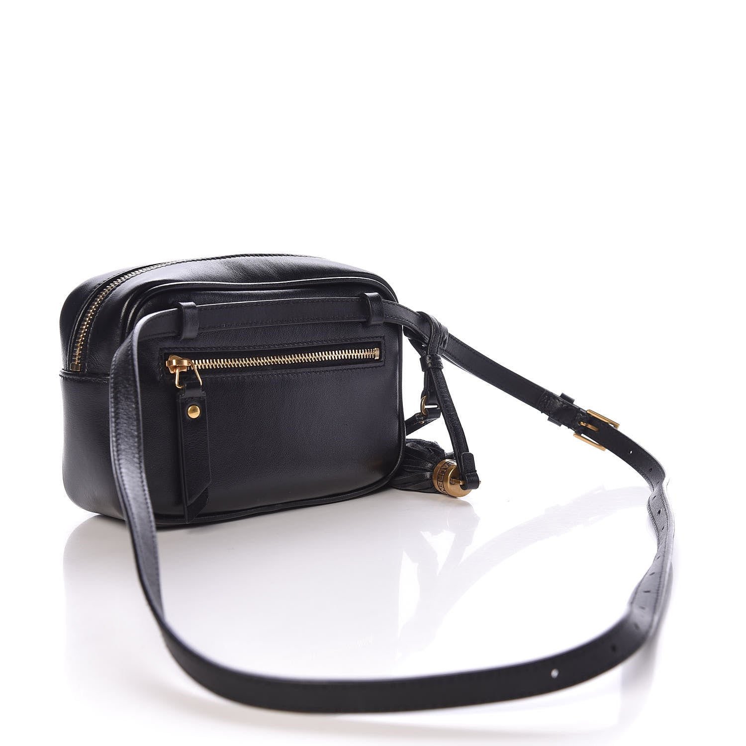 Saint Laurent Calfskin Matelasse Monogram Lou Belt Bag Black 3 of 10