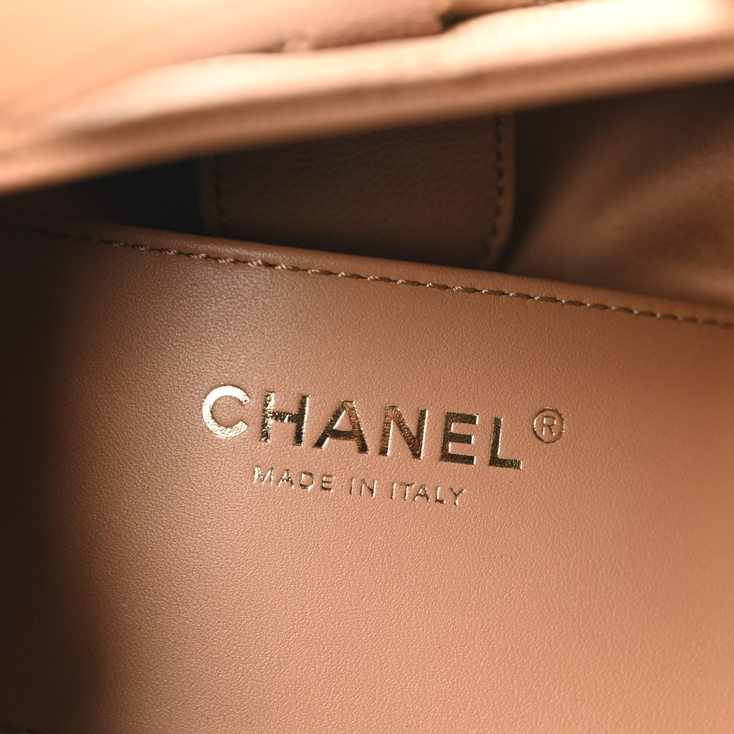 Caviar Quilted Medium Chanel 25 Backpack Brown