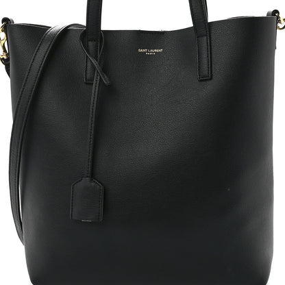 Saint Laurent Calfskin Toy Shopping Tote Black 9 of 12