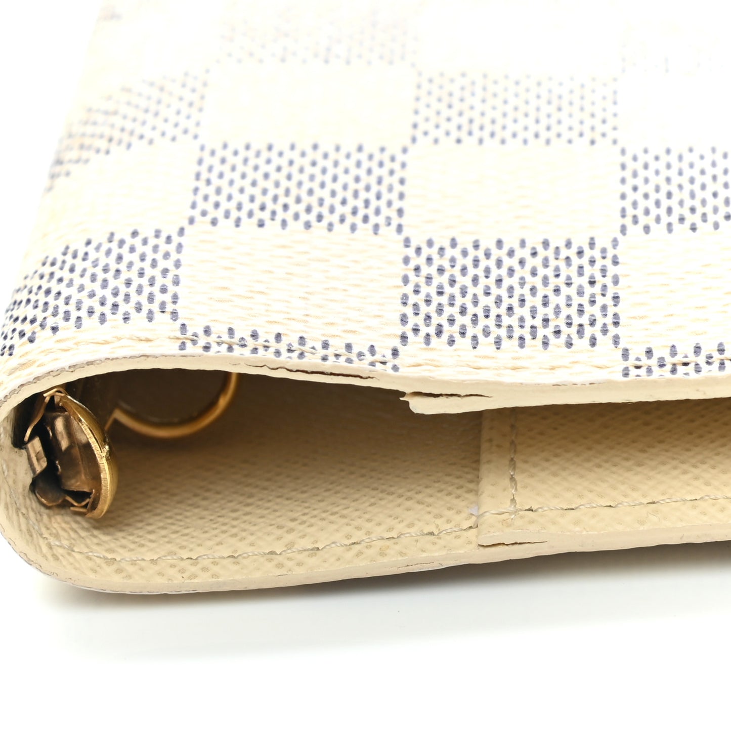 Damier Azur Small Ring Agenda Cover