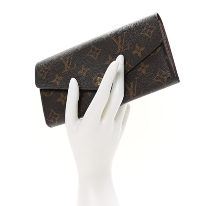 Louis Vuitton Monogram Sarah Wallet NM 2 of 9