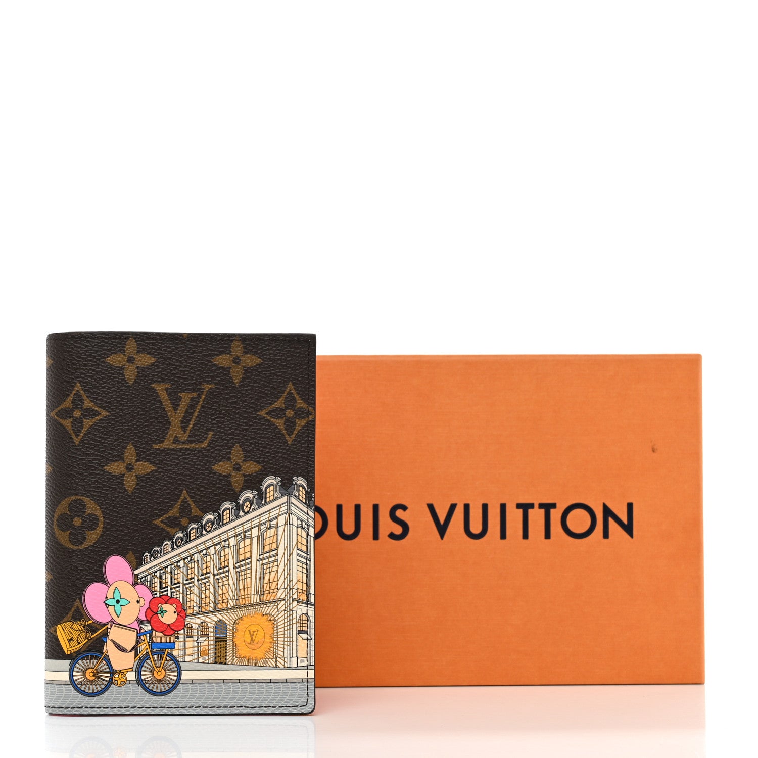 Louis Vuitton Monogram 2022 Christmas Animation Paris Passport Cover Pink 7 of 7