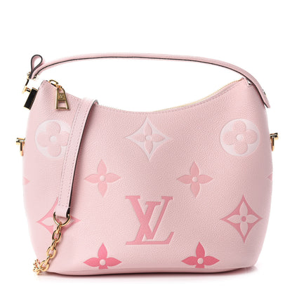 Louis Vuitton Empreinte Monogram Giant By The Pool Marshmallow Hobo PM Bouton De Rose 1 of 11