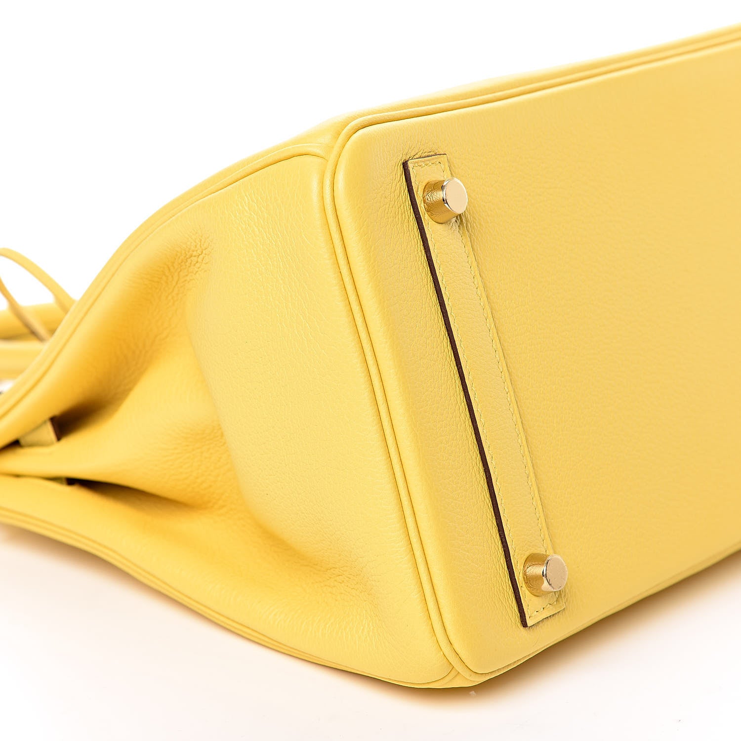 Hermes Taurillon Novillo Birkin 30 Jaune De Naples 33 of 36