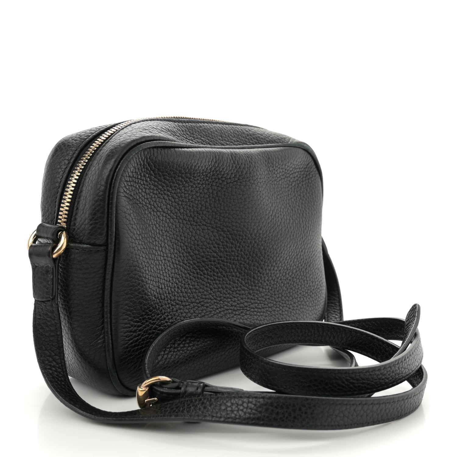 Gucci Pebbled Calfskin Small Soho Disco Bag Black 3 of 12