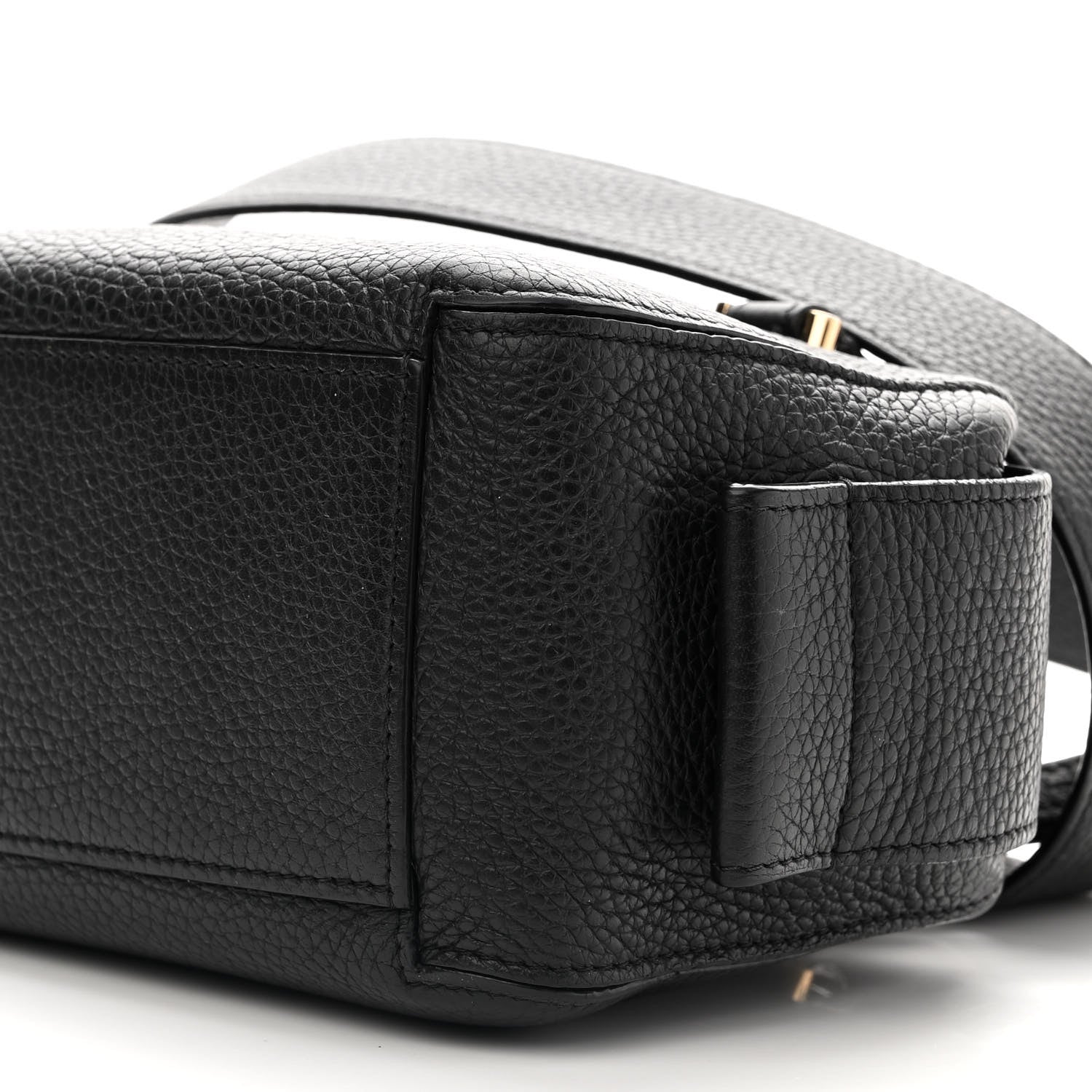 Delvaux Grained Calfskin Mini Cool Box Satchel Black 10 of 10