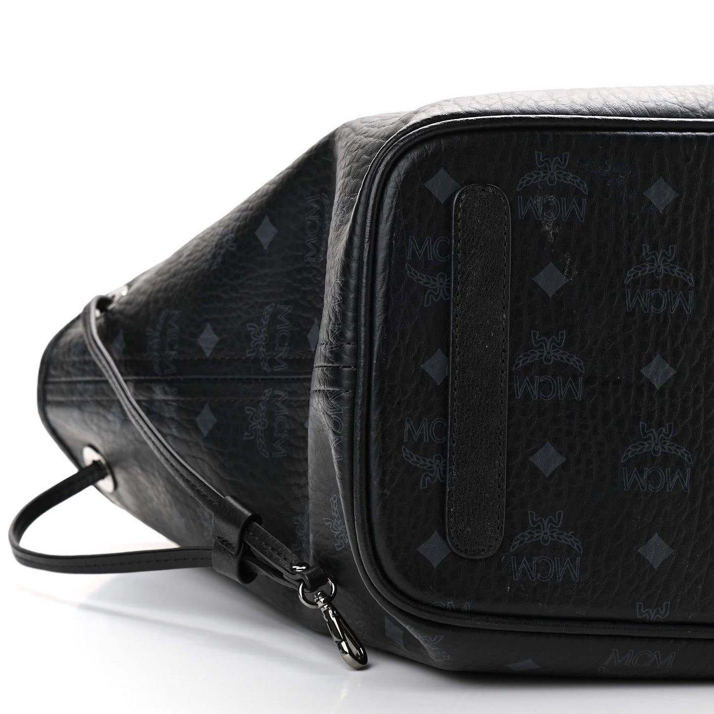 Visetos Medium Liz Reversible Shopper Tote Black