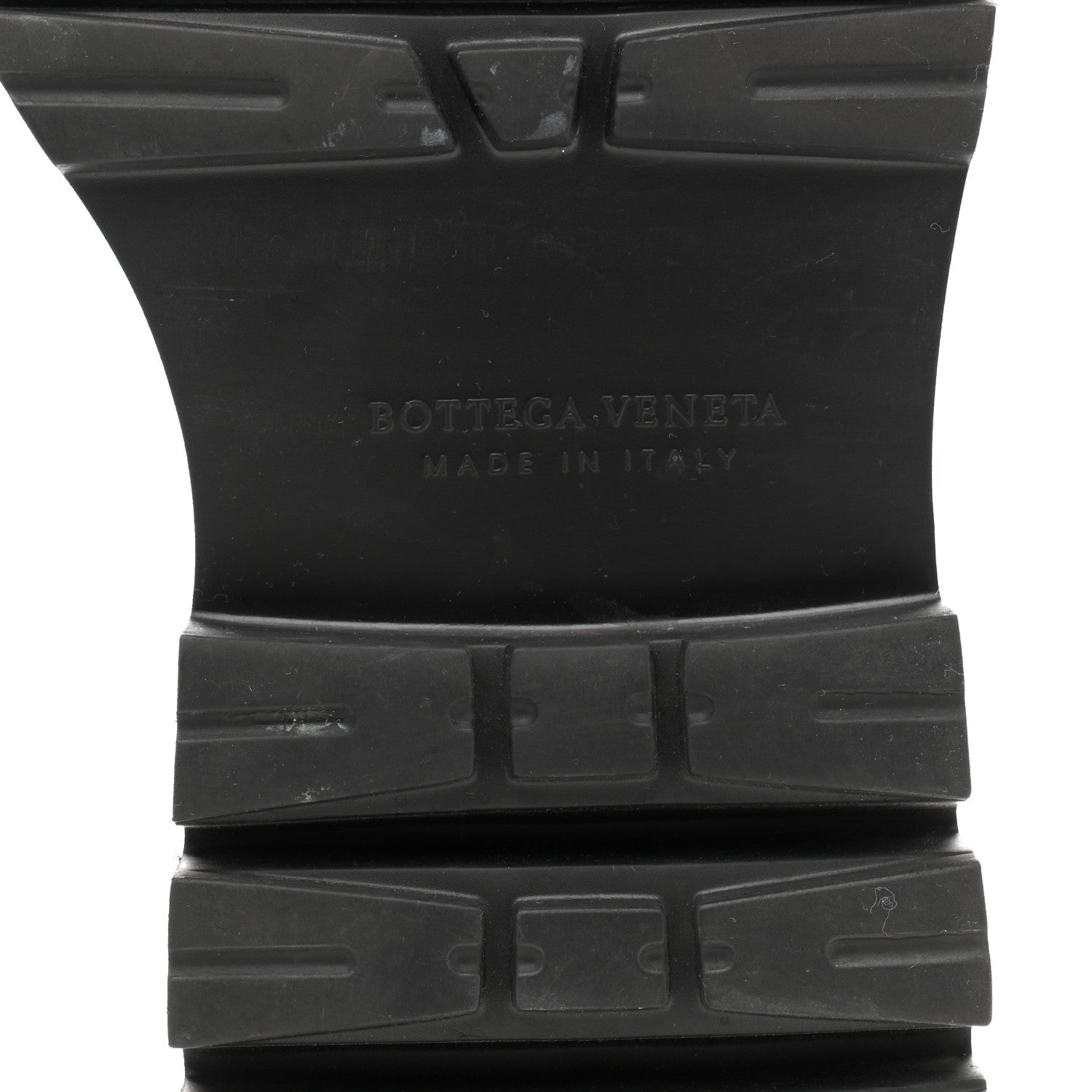 Bottega Veneta Calfskin The Lug Chelsea 55mm Boots 36.5 Black