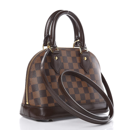 Louis Vuitton Damier Ebene Alma BB 3 of 10