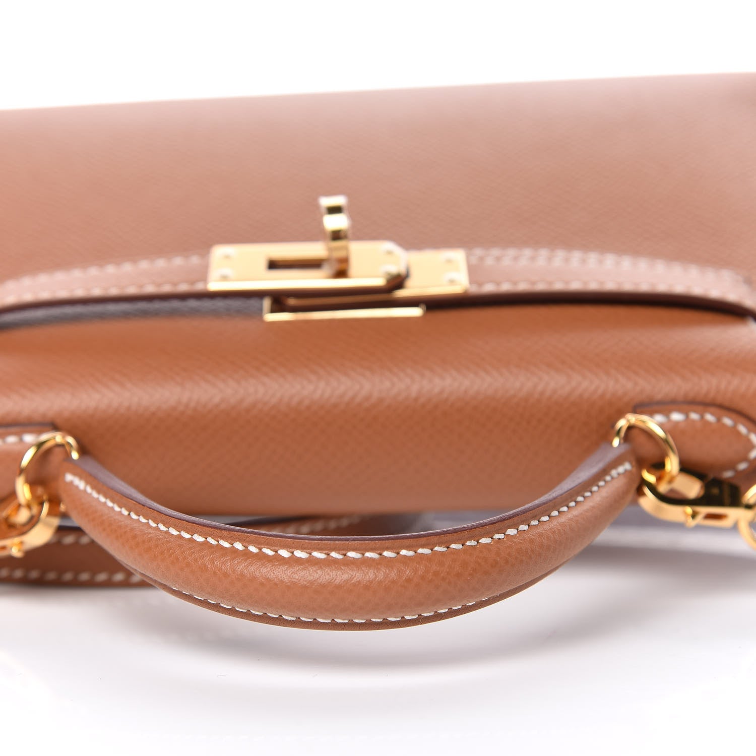 Hermes Epsom Mini Kelly Sellier 20 Gold 31 of 33