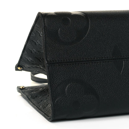 Louis Vuitton Empreinte Monogram Giant Onthego MM Black 7 of 8