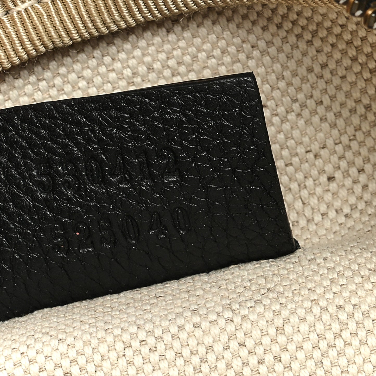 Grained Calfskin Logo Belt Bag Black