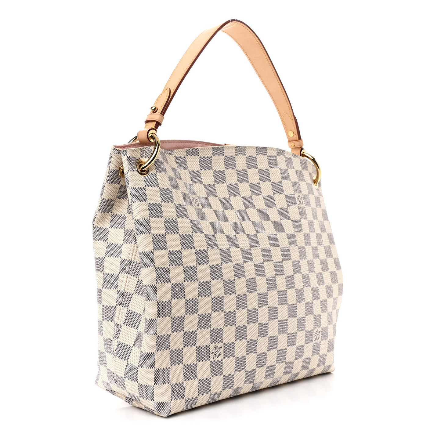 Damier Azur Graceful PM Rose Ballerine