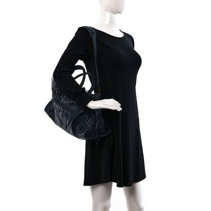 Balenciaga Agneau Classic Hardware Part Time Dark Night 2 of 12