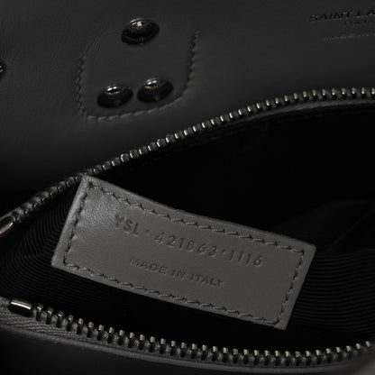 Saint Laurent Grained Calfskin Baby Sac De Jour Grey 8 of 8