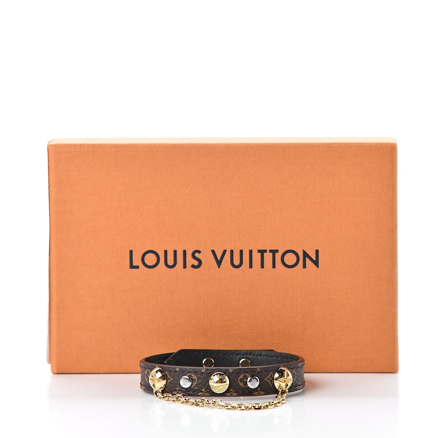 Louis Vuitton Monogram Harajuku Chain Bracelet 17 7 of 7