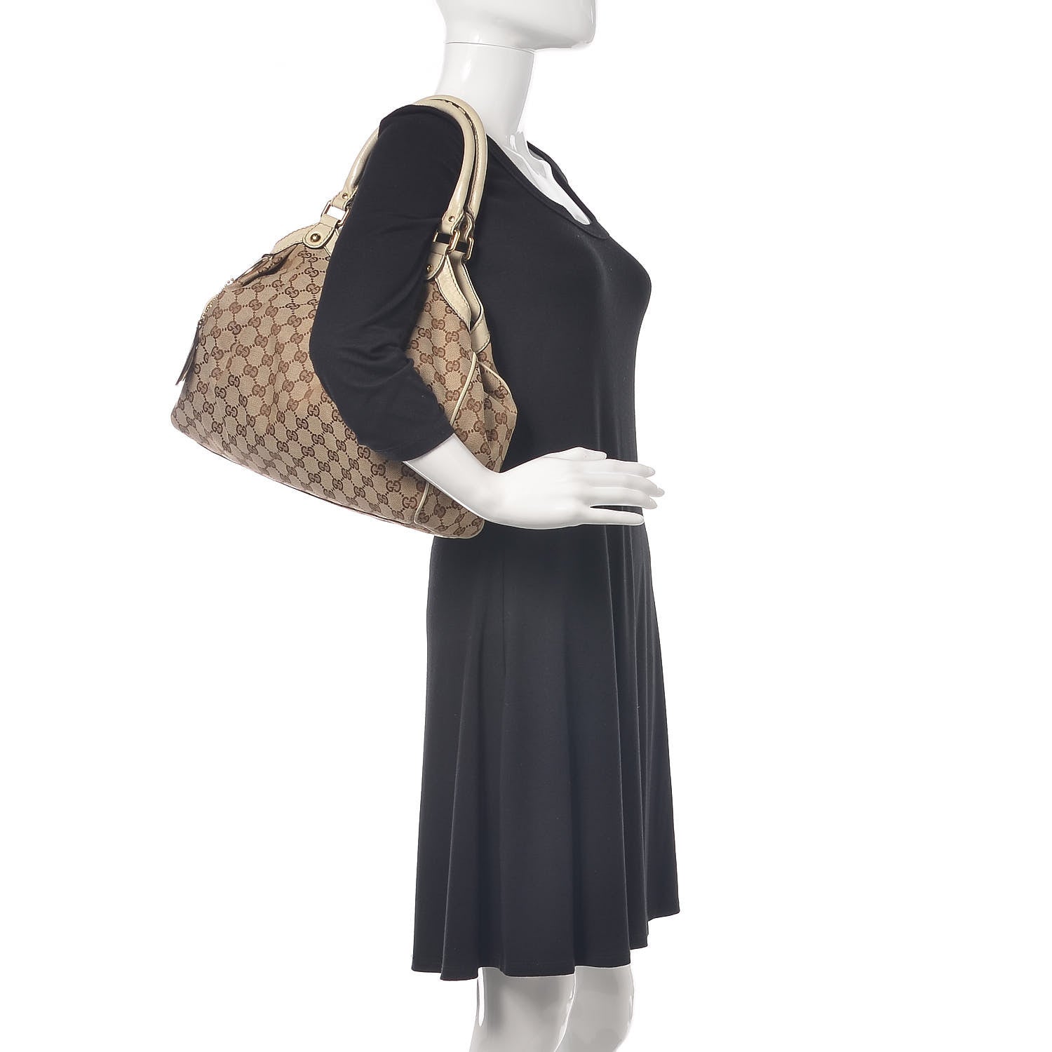 Gucci Monogram Medium Sukey Tote Off White 2 of 17