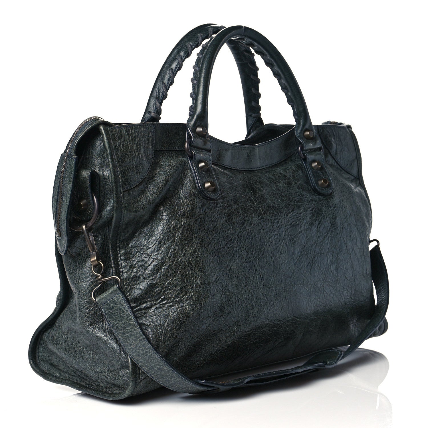 Balenciaga Agneau Classic Hardware City Anthracite 3 of 12