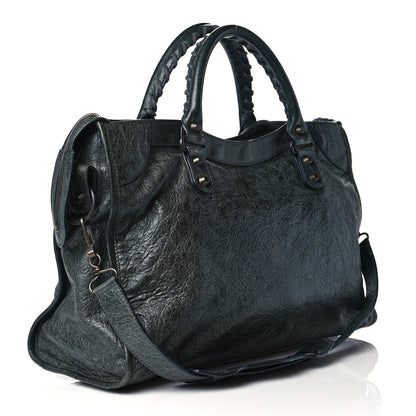 Balenciaga Agneau Classic Hardware City Anthracite 3 of 12