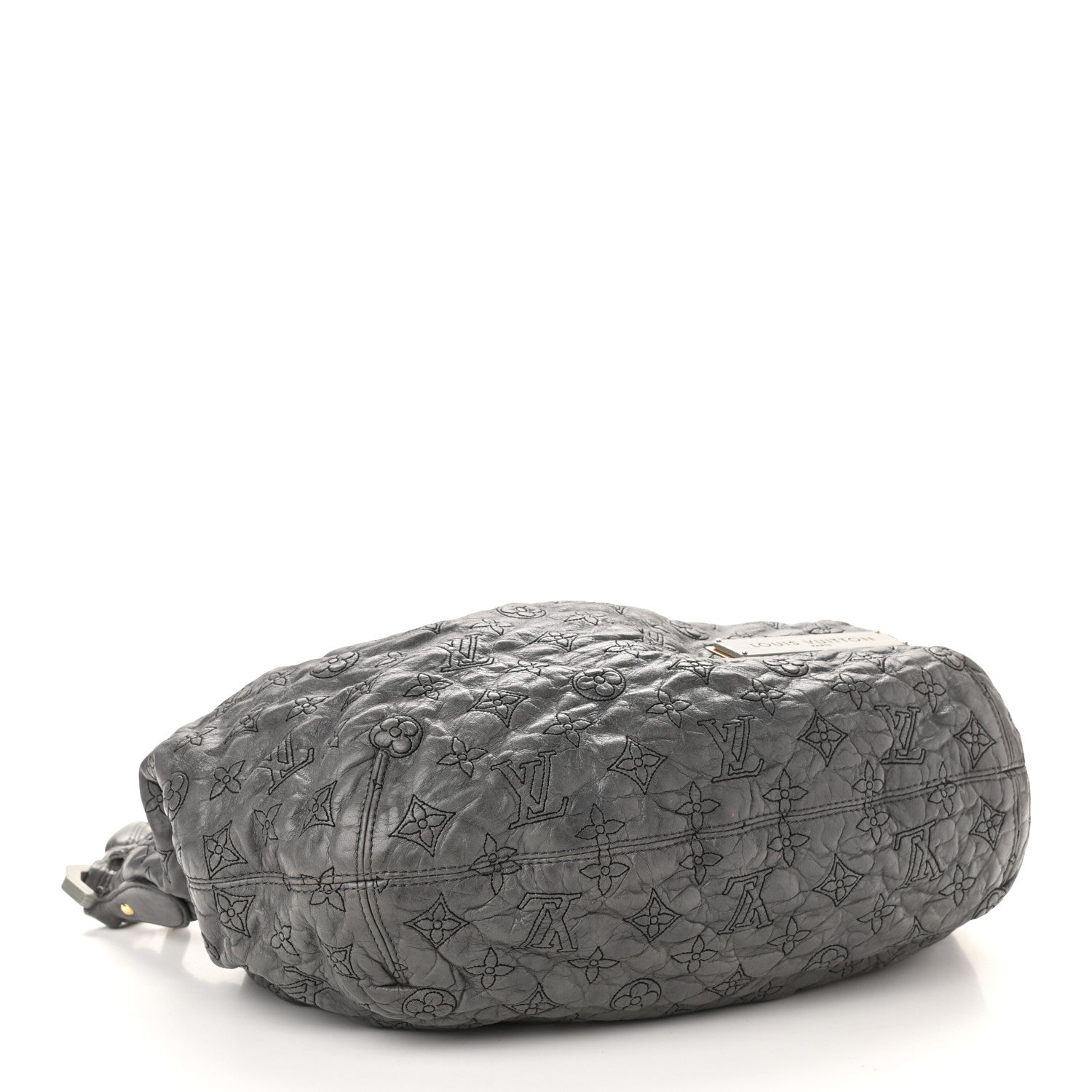 Louis Vuitton Lambskin Olympe Nimbus PM Anthracite 3 of 9