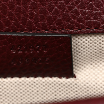 Gucci Dollar Calfskin Crystal Mini Dionysus Shoulder Bag Vintage Bordeaux 7 of 11