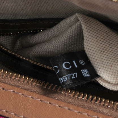 Gucci Monogram Vintage Web Medium Boston Maple Brown 9 of 9