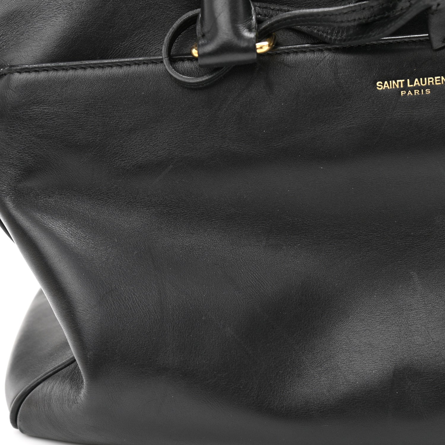 Saint Laurent Calfskin Classic Duffle 6 Black 15 of 15