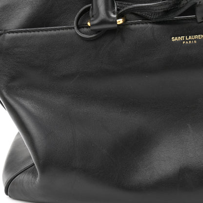 Saint Laurent Calfskin Classic Duffle 6 Black 15 of 15