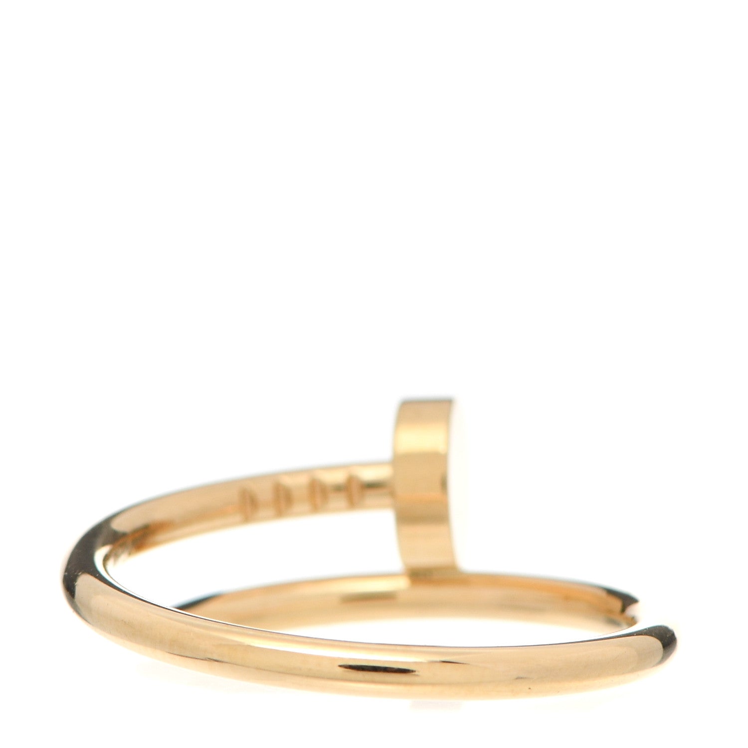Cartier 18K Yellow Gold Small Juste Un Clou Ring 52 6 3 of 6