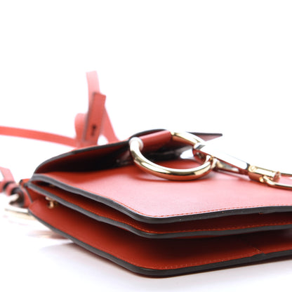 Chloe Suede Calfskin Mini Faye Bracelet Bag Earthy Red 6 of 10