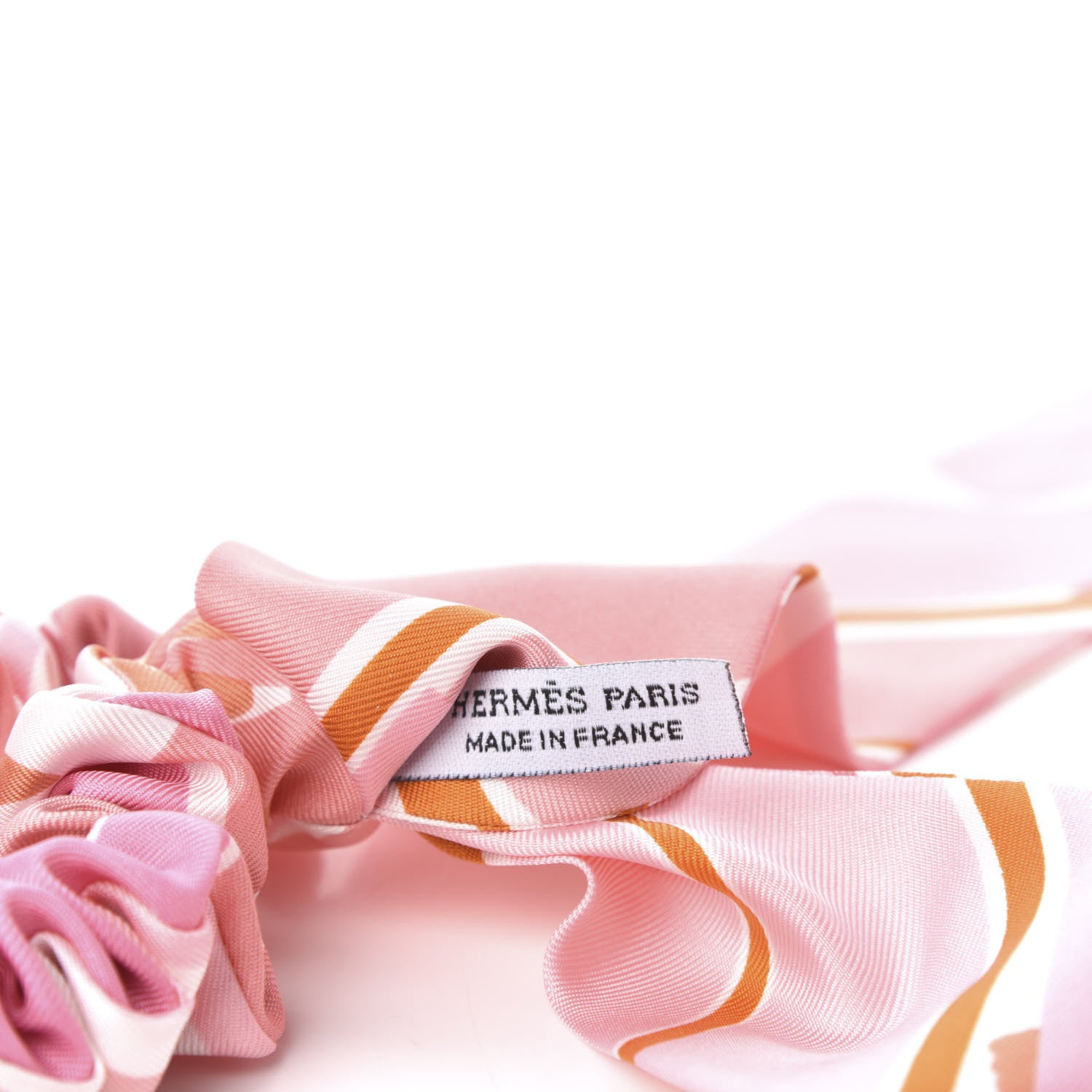 Hermes Silk Twilly Scrunchie 2 of 2