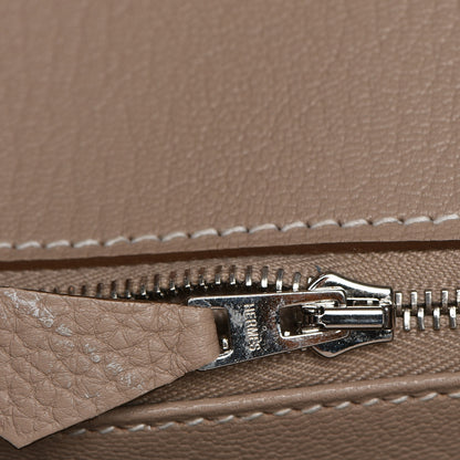 Hermes Taurillon Clemence Birkin 35 Argile 22 of 33