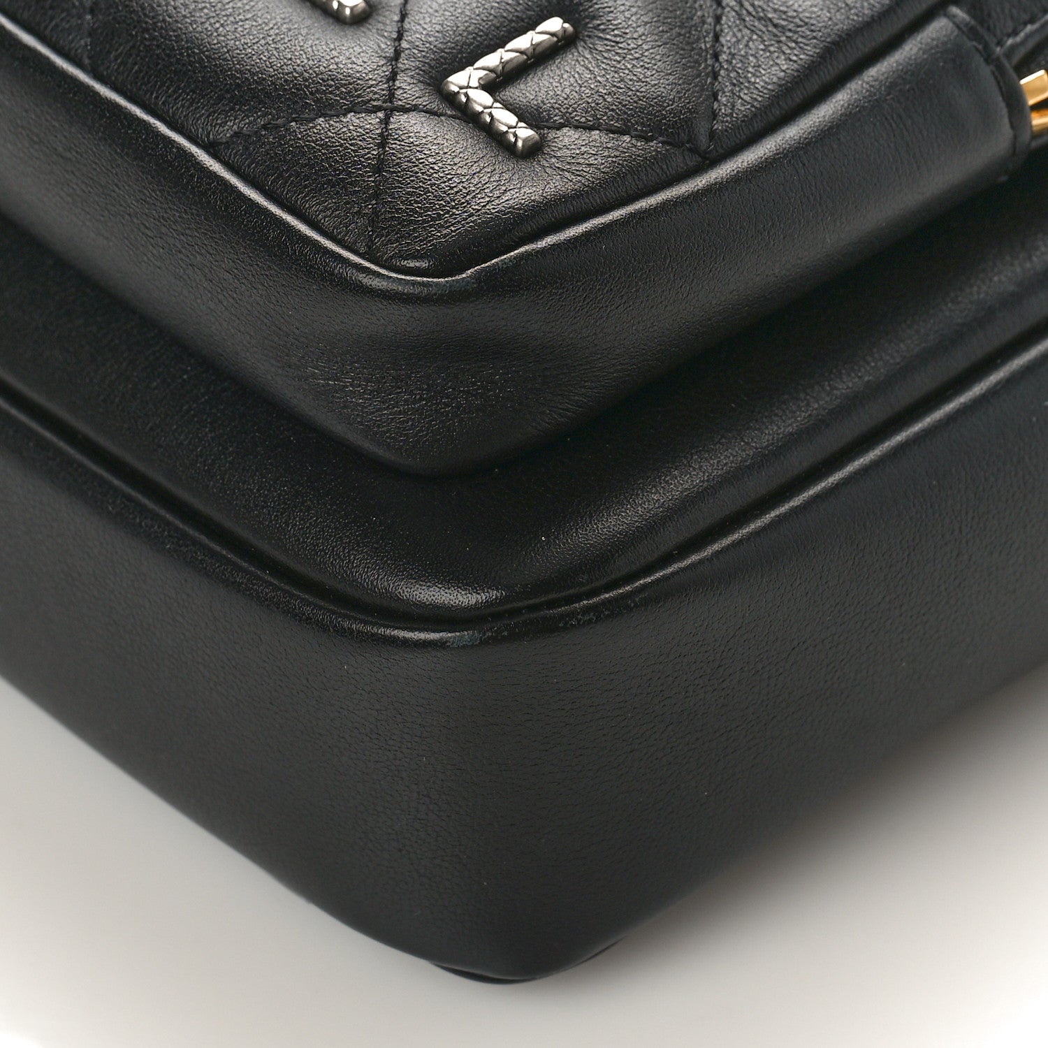 Chanel Calfskin Quilted Small Camera Case Black 9 of 9