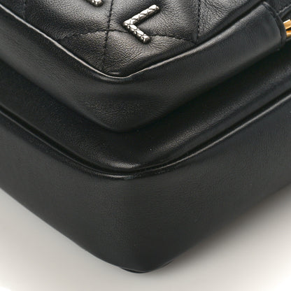 Chanel Calfskin Quilted Small Camera Case Black 9 of 9