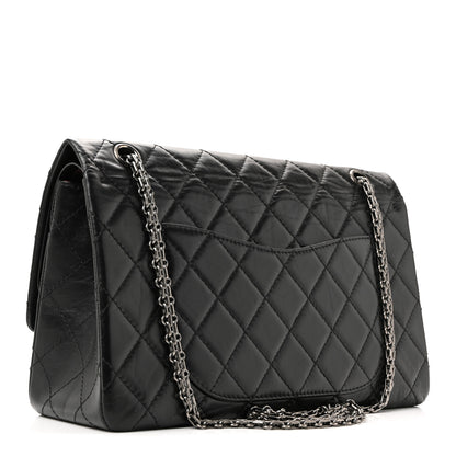 Chanel Aged Calfskin Quilted 2.55 Reissue 227 Flap Black 6 of 28