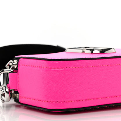 Marc Jacobs Saffiano Small Snapshot Camera Bag Pink 11 of 12