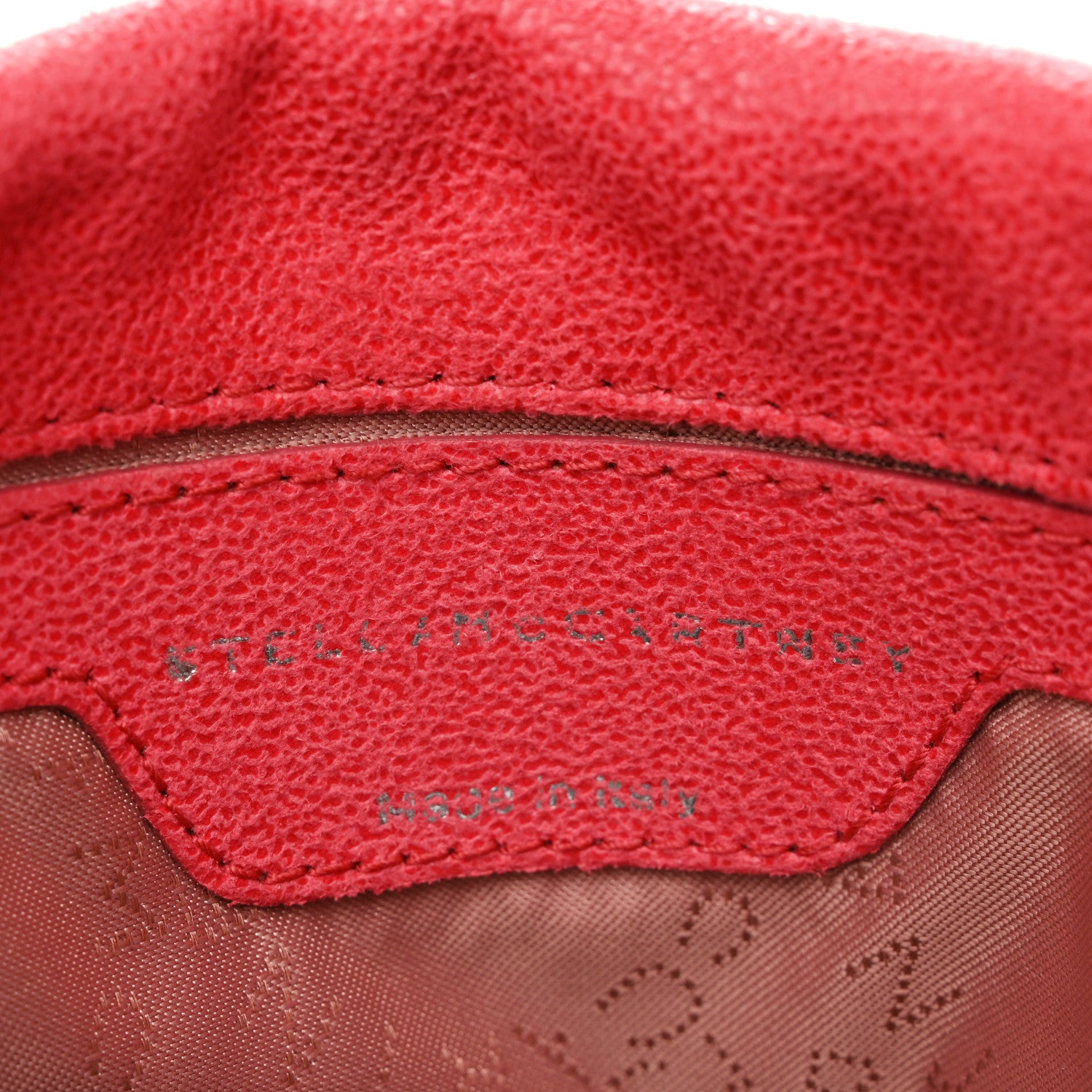 Stella McCartney Shaggy Deer Mini Falabella Fold Over Tote Pink Fluo 6 of 9