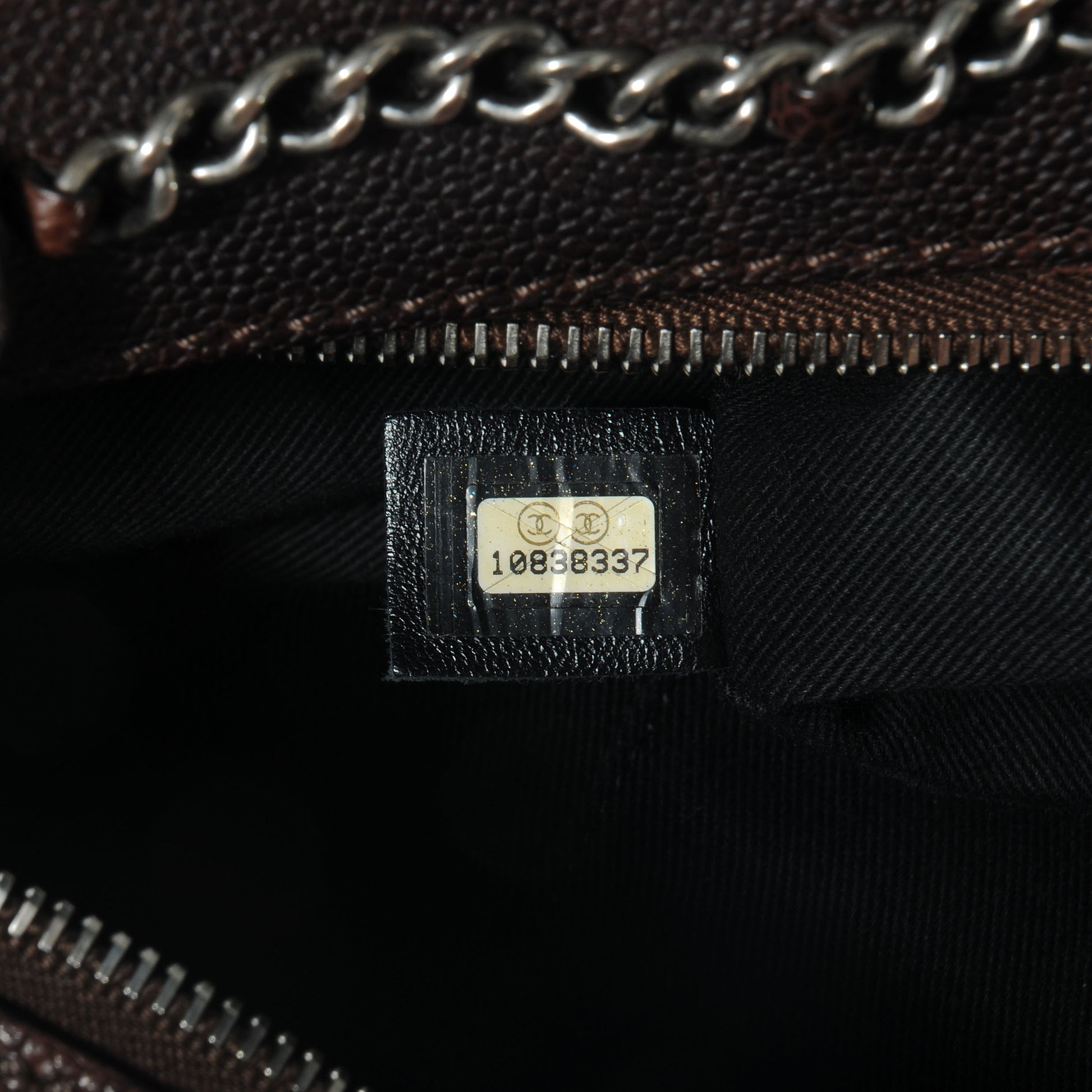 Chanel Caviar Outdoor Ligne Large Hobo Brown 7 of 7