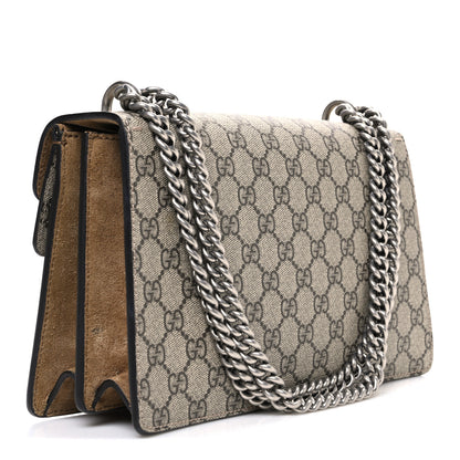 Gucci GG Supreme Monogram Small Dionysus Shoulder Bag Taupe 3 of 10
