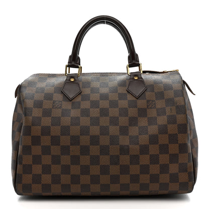 Louis Vuitton Damier Ebene Speedy 30 1 of 17